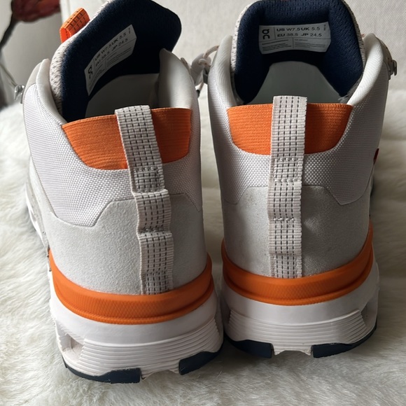 On Running Cloudtrax Water Repellent Hiking Shoe (Women)Frost white - Picture 4 of 15